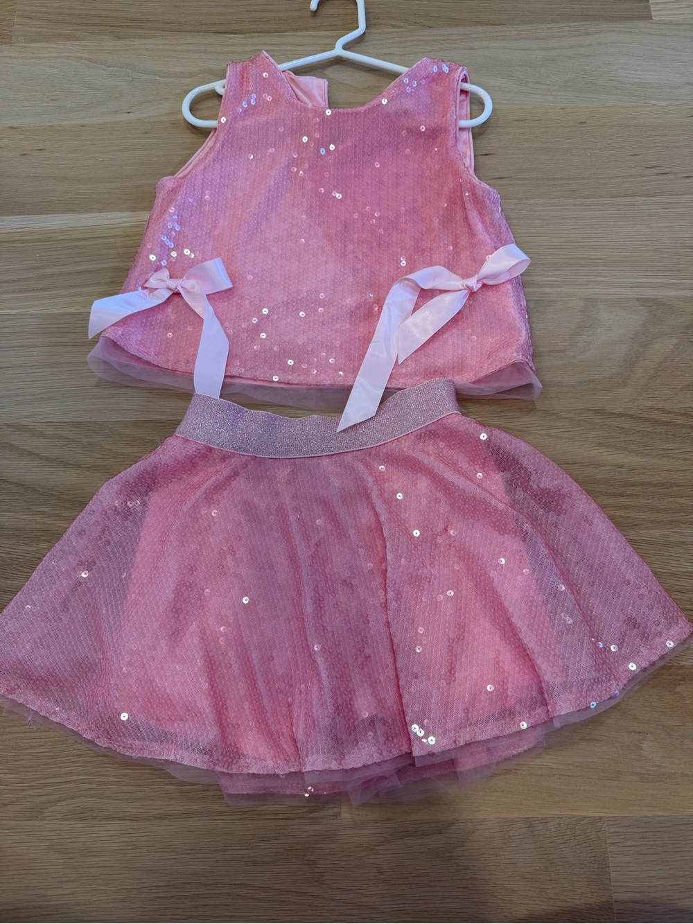 lola Pink Sequin Two-Piece set